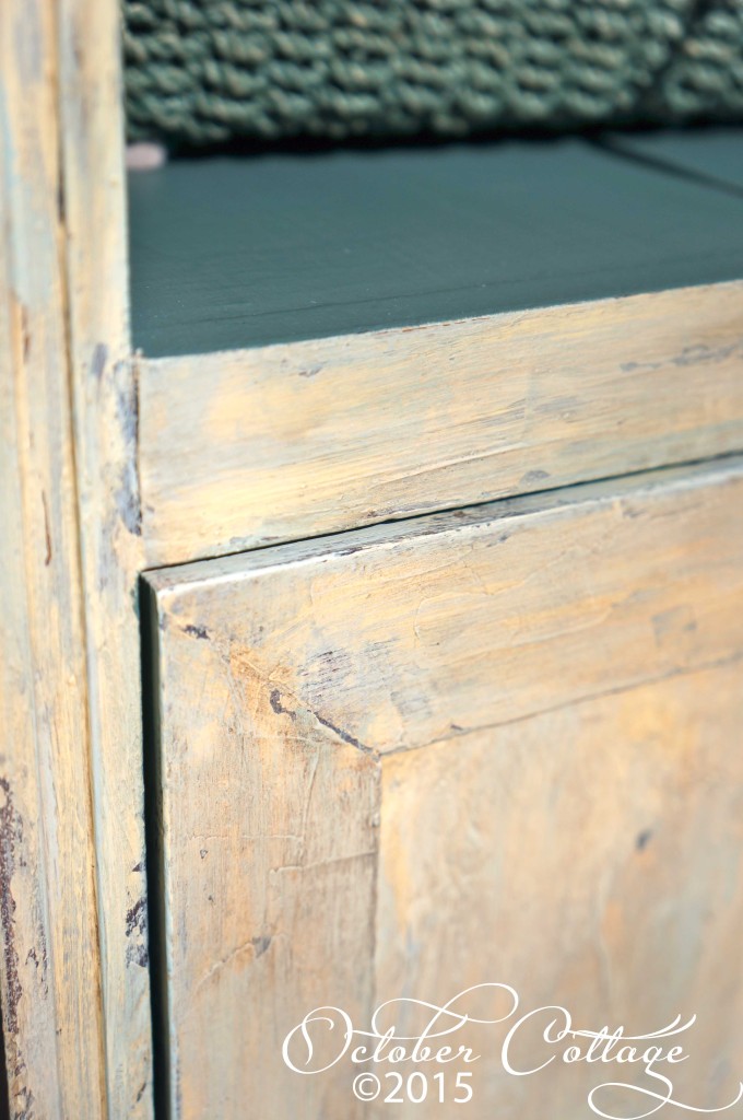 Cabinet with basket detail wm