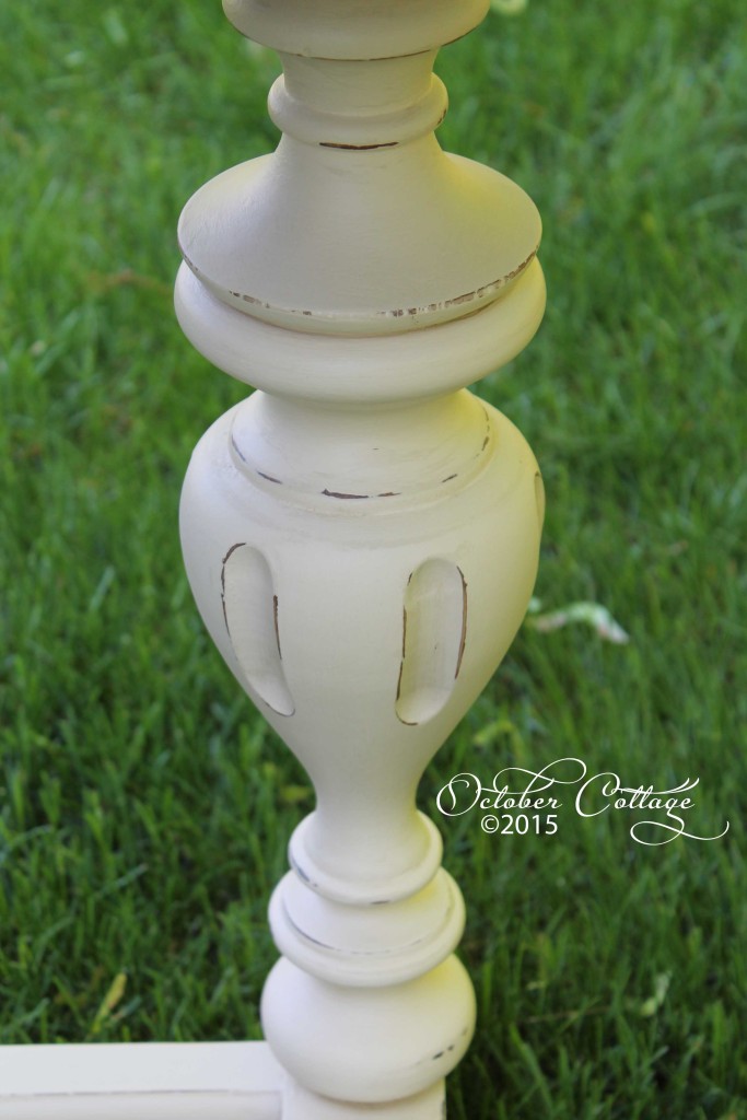 Console table leg detail wm