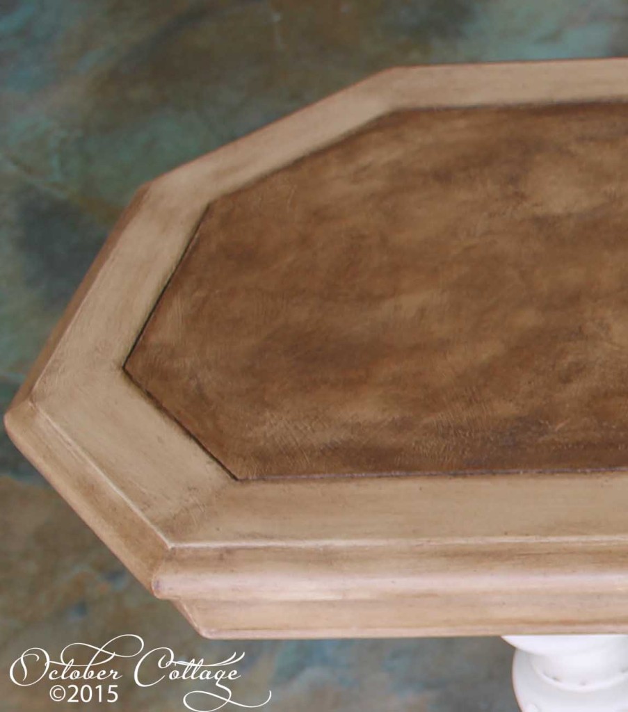 Console table side detail wm