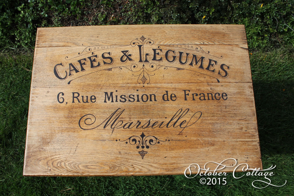 Cafe Legumes table detail IMG_1019