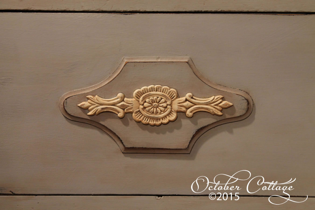 Seven-drawer dresser with applique detail IMG_0576